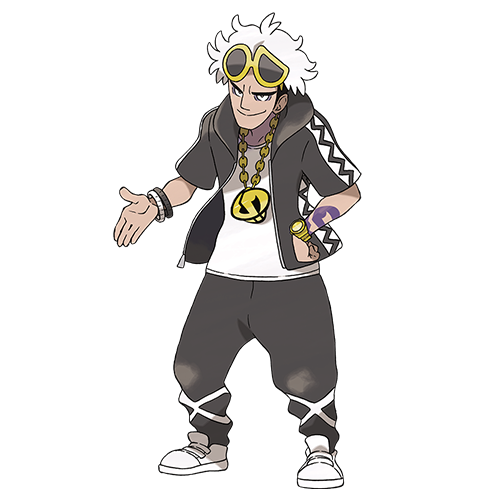 Guzma Team Skull  Pokémon Soleil et Lune