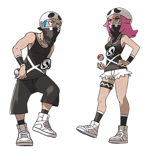 Sbires Team Skull  Pokémon Soleil et Lune