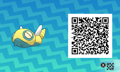 QRCode de insolourdo Pokémon Ultra-Soleil et Ultra-Lune