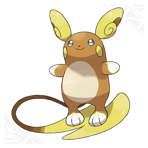 Raichu Aloa Pokémon Soleil et Lune