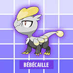 Bébécaille Pokémon Soleil et Lune