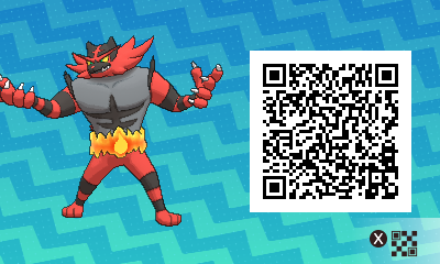 qrCode de Félinferno Pokémon Soleil et Lune