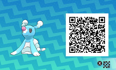 qrCode de Otarlette Pokémon Soleil et Lune