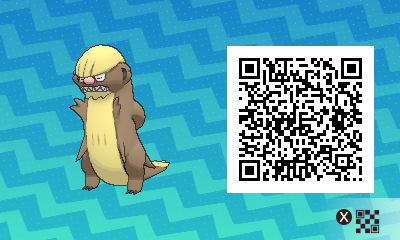 qrCode de Argouste Pokémon Soleil et Lune