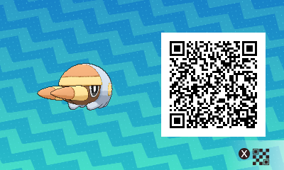 qrCode de Larvibule Pokémon Soleil et Lune