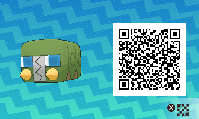 qrCode de Chrysapile Pokémon Soleil et Lune