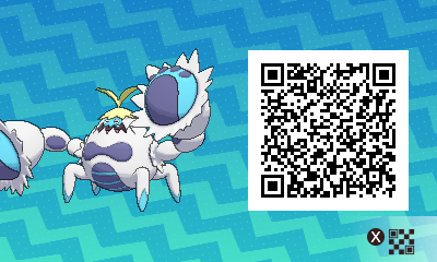 qrCode de Crabominable Pokémon Soleil et Lune