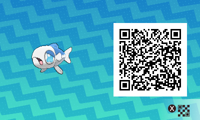 qrCode de Froussardine (forme Solo)Pokémon Soleil et Lune