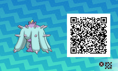 qrCode de Vorastérie Pokémon Soleil et Lune