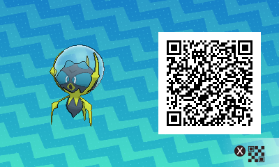 qrCode de Araqua Pokémon Soleil et Lune
