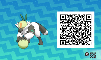 qrCode de Quartermac Pokémon Soleil et Lune