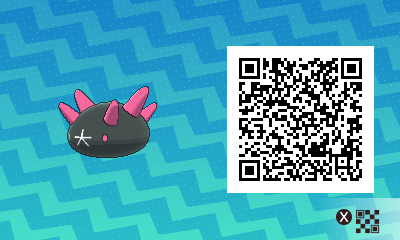 qrCode de Concombaffe Pokémon Soleil et Lune