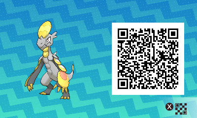 qrCode de Ékaïd Pokémon Soleil et Lune