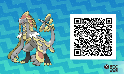 qrCode de Ékaïser Pokémon Soleil et Lune