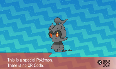 qrCode de Marshadow Pokémon Soleil et Lune