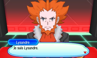 Lysandre Team Flare Pokémon Ultra-Soleil et Ultra-Lune