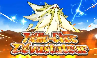 Hélio-Choc Dévastateur Pokémon Ultra-Soleil et Ultra-Lune