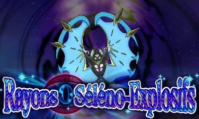 Rayons Séléno-Explosifs Pokémon Ultra-Soleil et Ultra-Lune