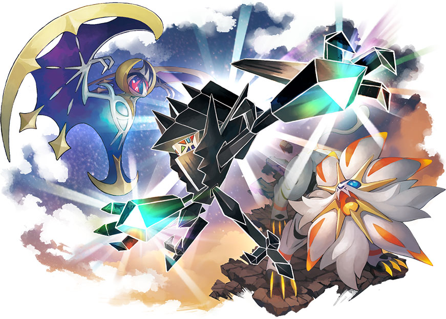 Artwork Pokémon Ultra-Soleil et Ultra-Lune Artwork Pokémon Ultra-Soleil et Ultra-Lune