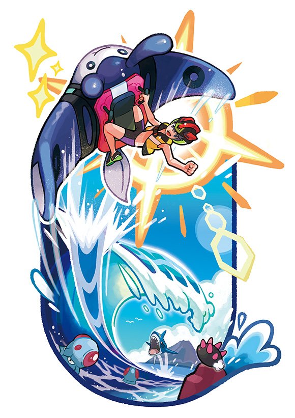 Surf Démanta Pokémon Ultra-Soleil et Ultra-Lune