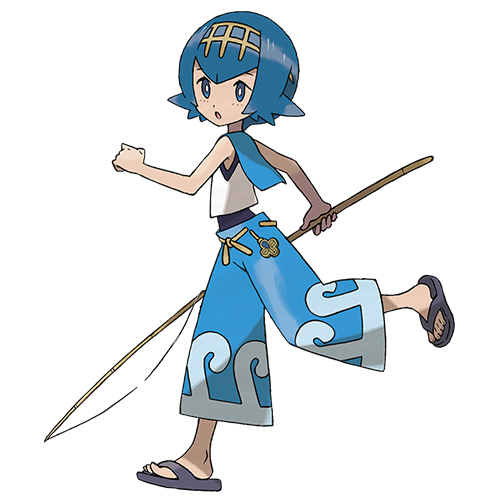 Capitaine Néphie Pokémon Ultra-Soleil et Ultra-Lune