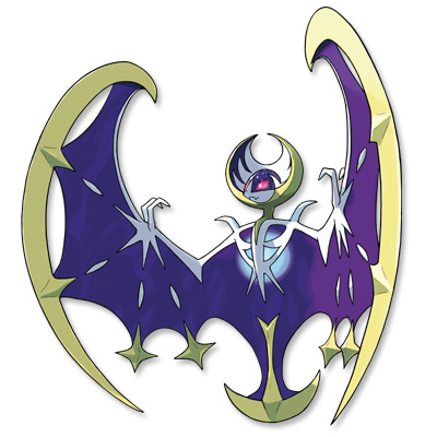 Lunala Pokémon Ultra-Soleil et Ultra-Lune