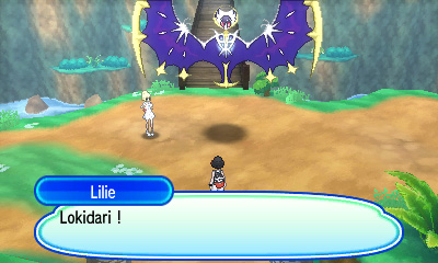 Capture de Lunala Pokémon Ultra-Soleil et Ultra-Lune