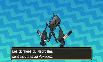 Capture de Nécrozma Pokémon Ultra-Soleil et Ultra-Lune