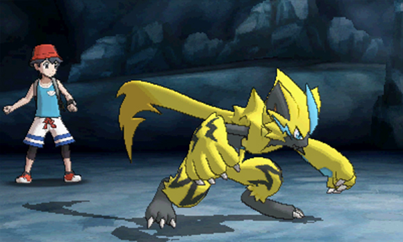 Zeraora Pokémon Ultra-Soleil et Ultra-Lune