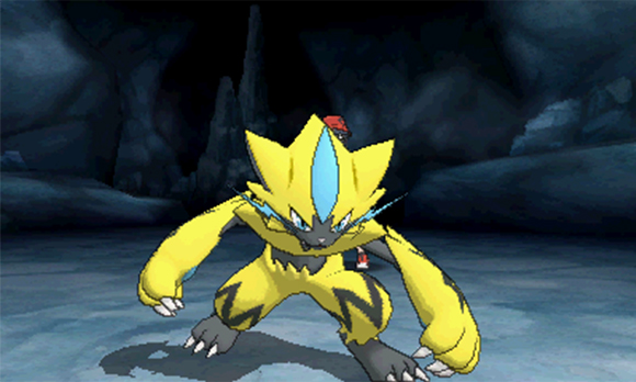 Zeraora Pokémon Ultra-Soleil et Ultra-Lune