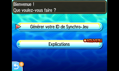 Synchro Jeu Pokémon Ultra-Soleil et Ultra-Lune