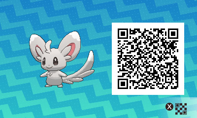 QRCode de chinchidou Pokémon Ultra-Soleil et Ultra-Lune