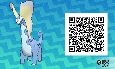 QRCode de dragmara Pokémon Ultra-Soleil et Ultra-Lune