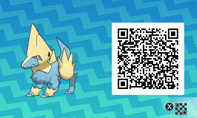 QRCode de elecsprint Pokémon Ultra-Soleil et Ultra-Lune