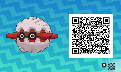 QRCode de foretress Pokémon Ultra-Soleil et Ultra-Lune