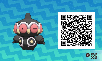 QRCode de kaorine Pokémon Ultra-Soleil et Ultra-Lune