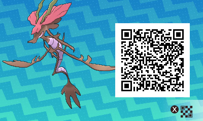 QRCode de kravarech Pokémon Ultra-Soleil et Ultra-Lune