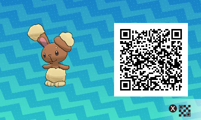 QRCode de laporeille Pokémon Ultra-Soleil et Ultra-Lune