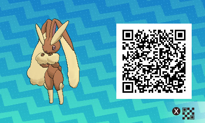 QRCode de lockpin Pokémon Ultra-Soleil et Ultra-Lune