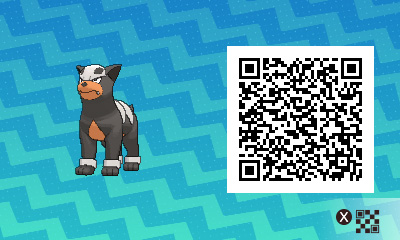 QRCode de malosse Pokémon Ultra-Soleil et Ultra-Lune