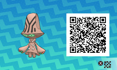 QRCode de neitram Pokémon Ultra-Soleil et Ultra-Lune