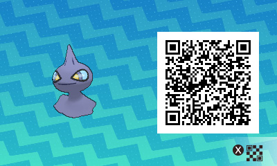 QRCode de polichombr Pokémon Ultra-Soleil et Ultra-Lune