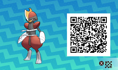 QRCode de scalproie Pokémon Ultra-Soleil et Ultra-Lune