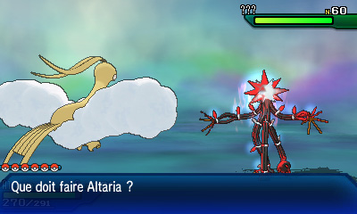 Capture de Cablifère Pokémon Ultra-Soleil et Ultra-Lune