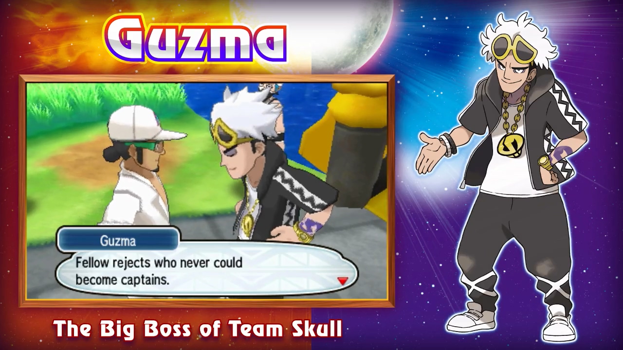 Guzma Pokémon Soleil et Lune