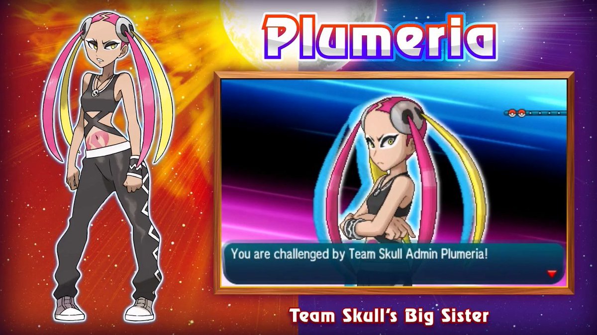 Plumeria Pokémon Soleil et Lune