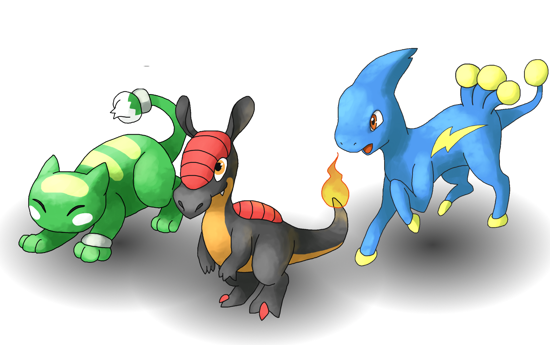 Starters Pokémon Uranium