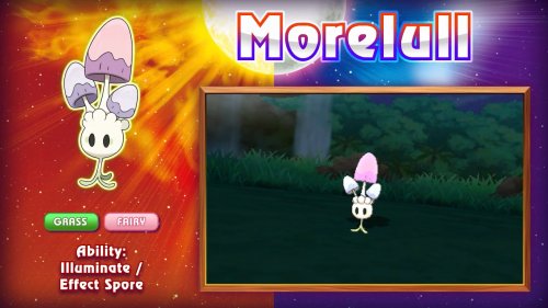 Morelull D'Alola Poképon Soleil et Lune