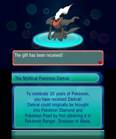 Darkrai Pokémon 20