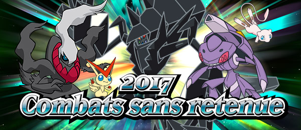 Nouvelle compétition Pokémon Soleil et Lune : Combat sans retenues 2017